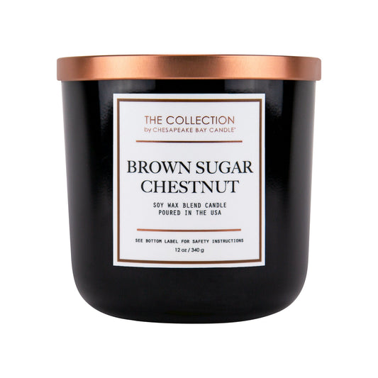 the collection brown sugar chestnut medium 2 wick tumbler candle