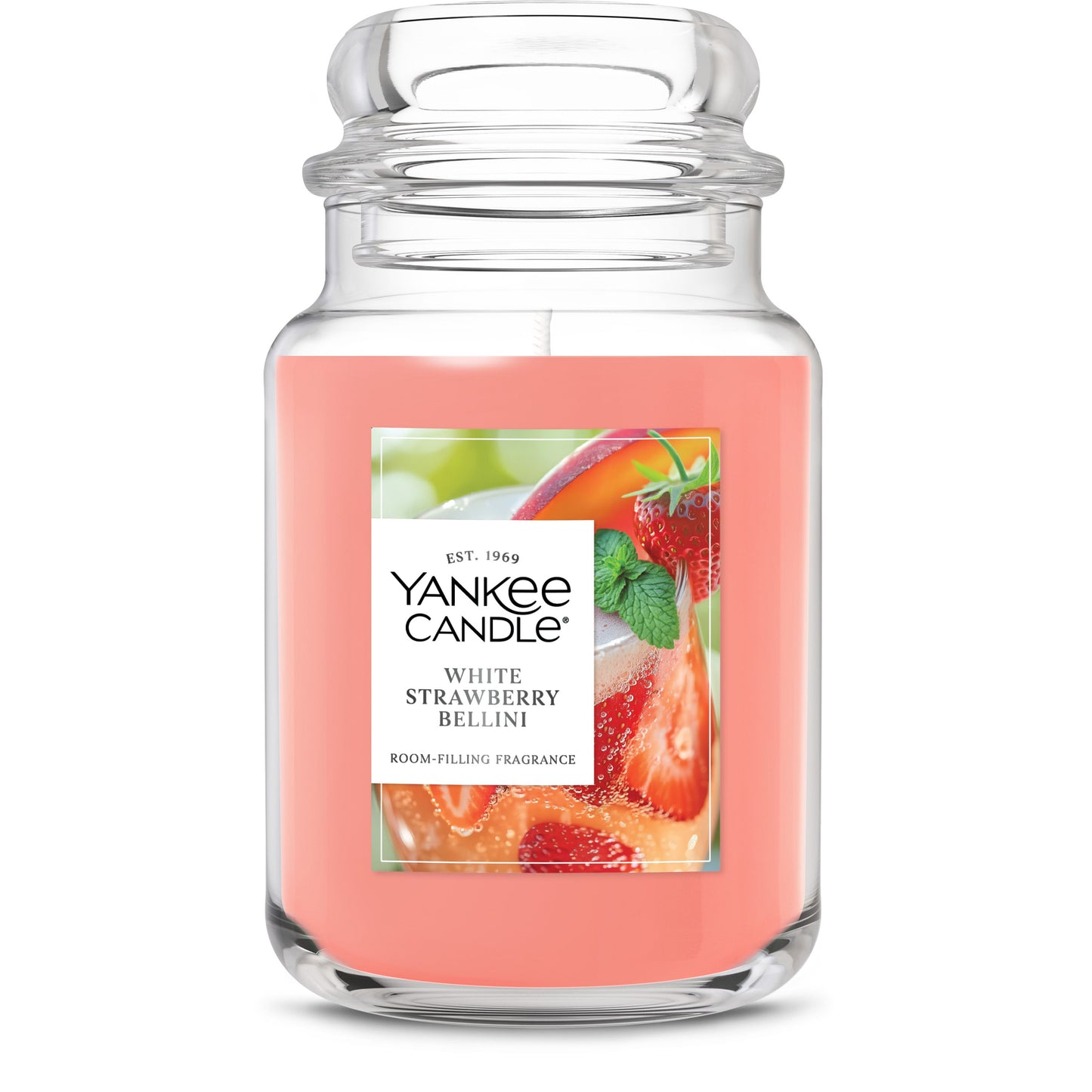 White Strawberry Bellini Drop 5-0560