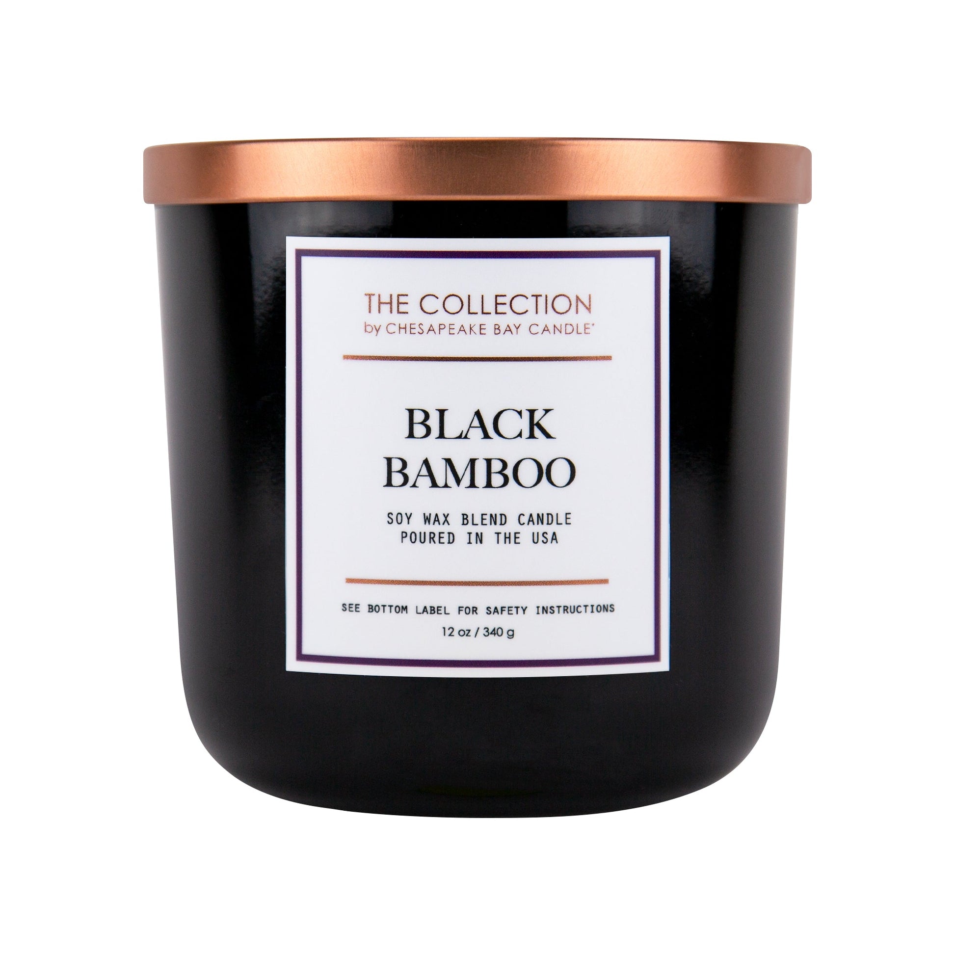 black bamboo medium 2 wick tumbler candle